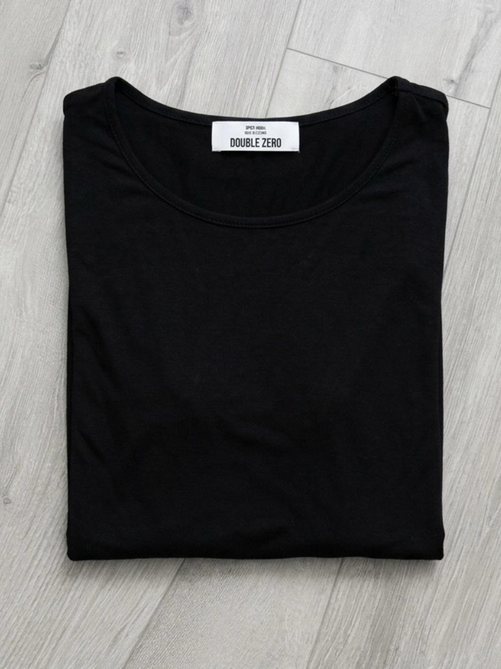 Double Zero Women’s New Black Long Sleeve Top - Small